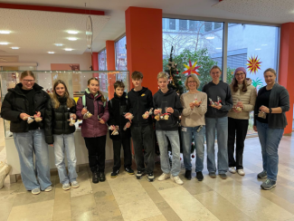 Konfirmand*innen der Innenstadtpfarrei in der Kinder- und Jugendklinik