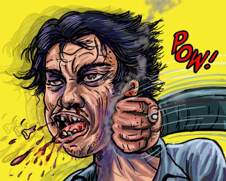 Schlag ins Gesicht (Cartoon)