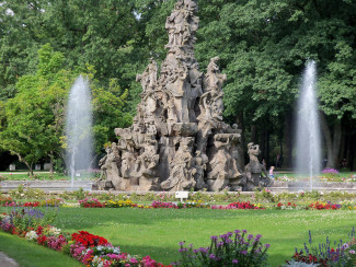 Brunnen im Schlossgarten Erlangen