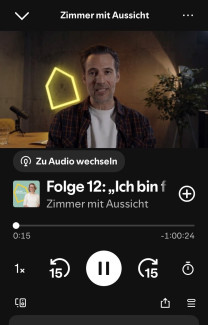 Screenshot zum Podcast